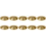 10x Spot Armatuur - GU10 Inbouwspot - Pragmi Pollon Pro Rond, Huis en Inrichting, Lampen | Spots, Metaal of Aluminium, Nieuw, Ophalen of Verzenden
