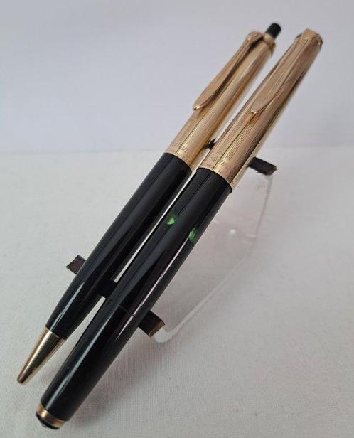 Pelikan - Pluma Pelikan P1 y Boligrafo Pelikan 555 - Zonder, Verzamelen, Pennenverzamelingen
