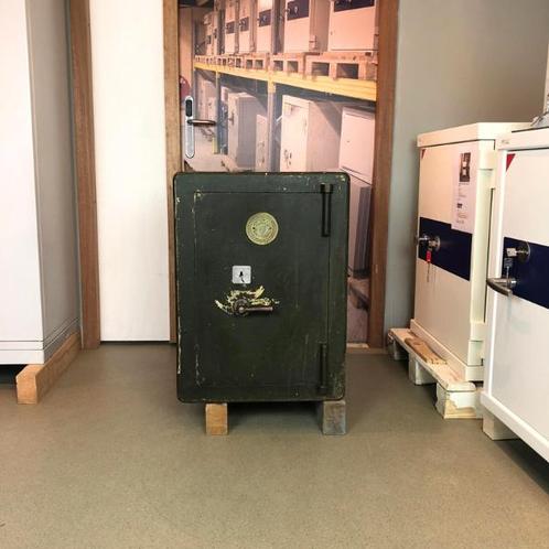Antieke kluis De Haas, Huis en Inrichting, Brandblussers en Brandkasten, Gebruikt, Verzenden