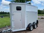 Oerdegelijke Ifor Williams 1,5 paards vooruitloop en zadelka, Ophalen, Zo goed als nieuw, Aluminium, 1½-paards trailer