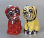 Peper & zout, 2 hondjes met muilkorf - Strooier - .1000