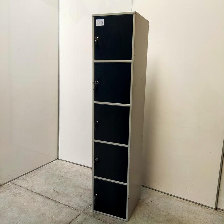 5-deurs lockerkast - 195x40x45 cm, Huis en Inrichting, Kasten | Lockerkasten, Ophalen of Verzenden