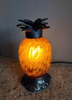 Lamp - Verguld messing - Lampe Ananas