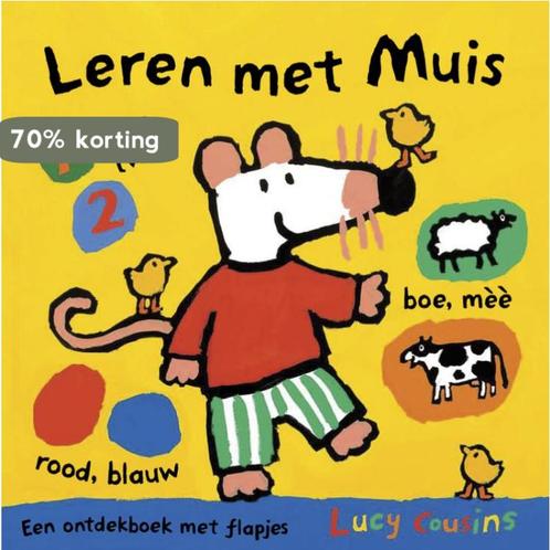 Leren met Muis 9789025858285 Lucy Cousins, Boeken, Kinderboeken | Kleuters, Gelezen, Verzenden