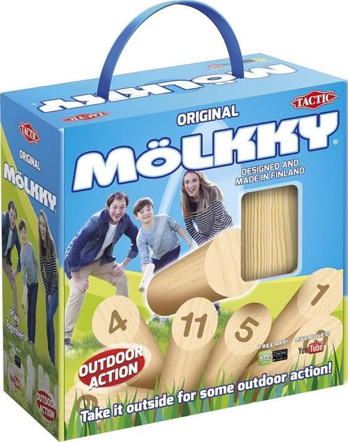 Mölkky | Tactic - Buitenspeelgoed, Kinderen en Baby's, Speelgoed | Buiten | Actiespeelgoed, Nieuw, Verzenden