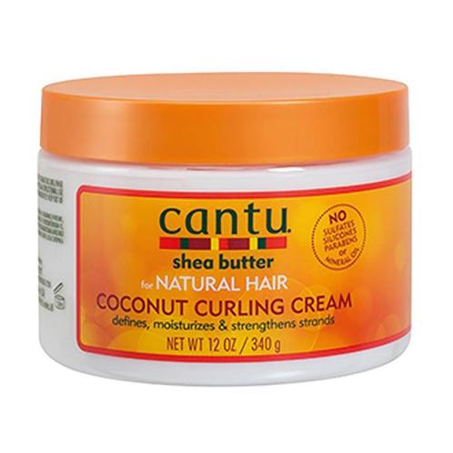 Cantu  Shea Butter  Natural Coconut Curling Creme  340 gr, Sieraden, Tassen en Uiterlijk, Uiterlijk | Haarverzorging, Nieuw, Verzenden