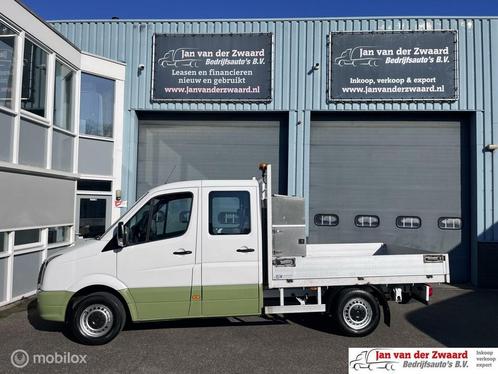 Volkswagen Crafter 35 2.0 TDI Euro 6 Dubbele cabine Open laa, Auto's, Bestelauto's, Lease, Handgeschakeld, Wit, Financial lease
