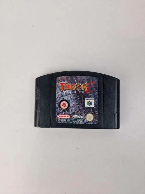 N64 - Turok 2 Seeds of Evil, Spelcomputers en Games, Games | Nintendo 64, Ophalen of Verzenden
