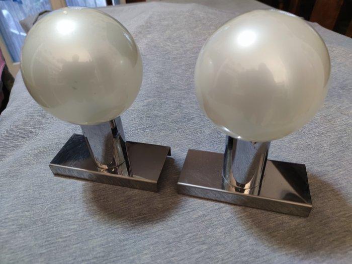 Staff Leuchten - Motoko Ishii - Wandspot (2) - Staal, Antiek en Kunst, Antiek | Lampen