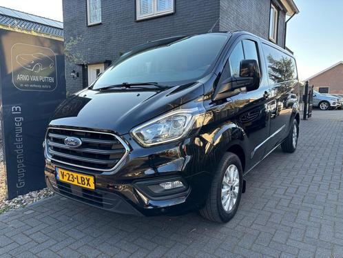 Ford Transit Custom 300 2.0 TDCI L2 Limited Automaat, Auto's, Bestelauto's, Onderhoudsboekje, Lease, Automaat, Overige kleuren