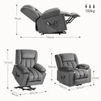 TRUUSK Elektrische TV-fauteuil Met Opsta-hulp, Relaxfauteuil, Verzenden, Nieuw