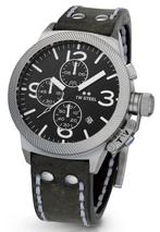 TW Steel CS105 Canteen chronograaf horloge 45 mm, Overige merken, Staal, Verzenden, Polshorloge