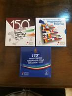 Italië. 2 Euro 2021/2022 (3 monete) Proof (Zonder, Postzegels en Munten, Munten | Europa | Euromunten