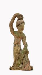 Oud Chinees, Tang-dynastie Terracotta Aardewerkfiguur van