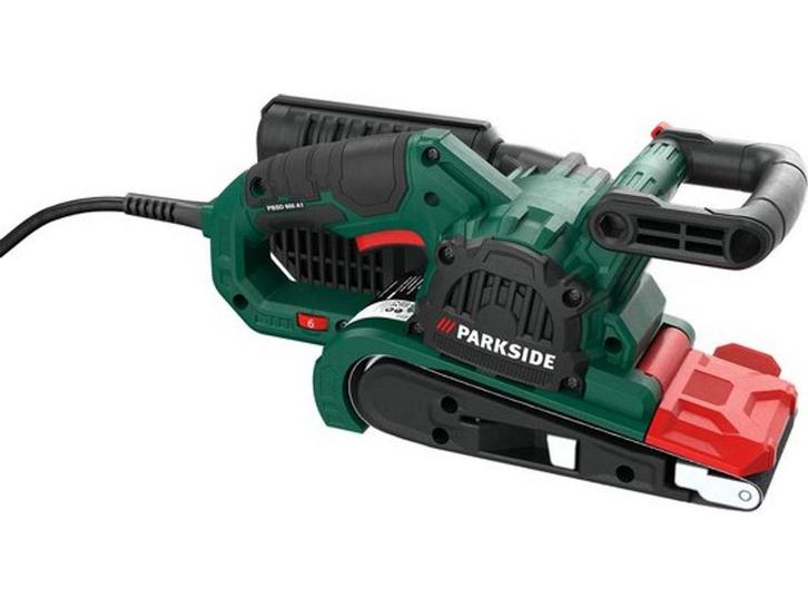 Parkside Bandschuurmachine 600W - Bandsnelheid: 170–250, Huis en Inrichting, Overige Huis en Inrichting, Zo goed als nieuw, Verzenden