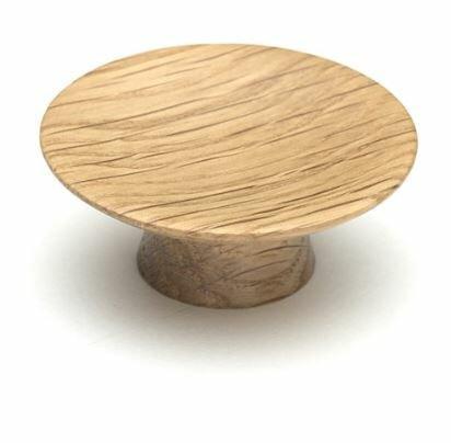 Meubelknop Helsingborg 20x50mm eiken, Doe-het-zelf en Verbouw, Hang- en Sluitwerk, Nieuw, Ophalen of Verzenden