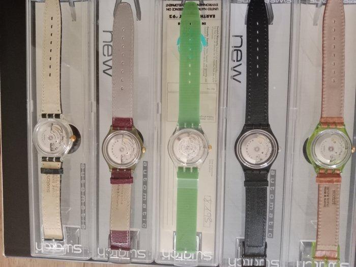 Swatch - 5 X Swatch Automatic - Zonder Minimumprijs -, Sieraden, Tassen en Uiterlijk, Horloges | Heren