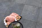 MBI Geoceramica 80x80x4 Irony Industrial Dark, Tuin en Terras, Keramiek, Nieuw, Ophalen of Verzenden, 10 m² of meer