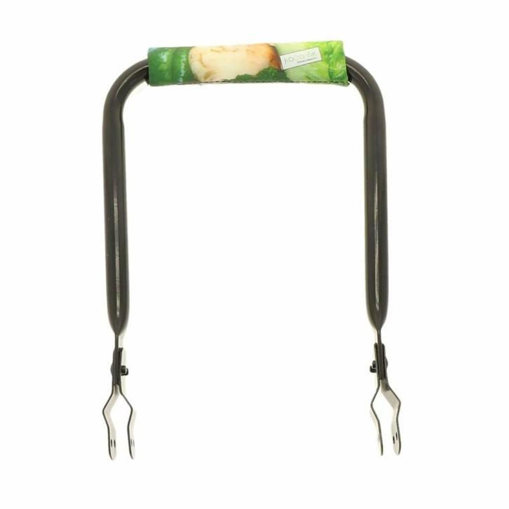 Hooodie Rugsteun Rugleuning zwart met Driftwood rugkussentje, Fietsen en Brommers, Fietsaccessoires | Fietsstoeltjes, Nieuw, Verzenden