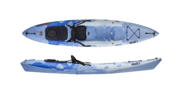 Exo Shark 1 350 Std., incl. zit/rugsteun, Watersport en Boten, Kajaks, Verzenden