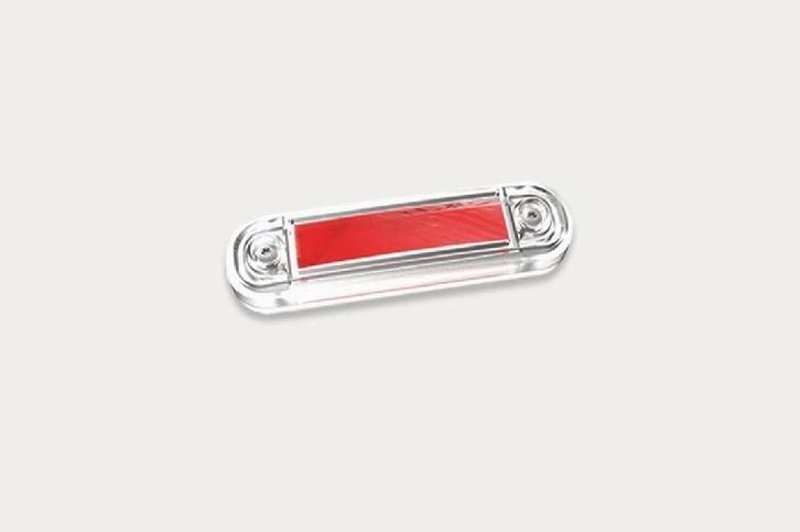 LED Toplamp Rood 12-24v Neon 110X31X22MM, Auto-onderdelen, Vrachtwagen-onderdelen, Ophalen of Verzenden