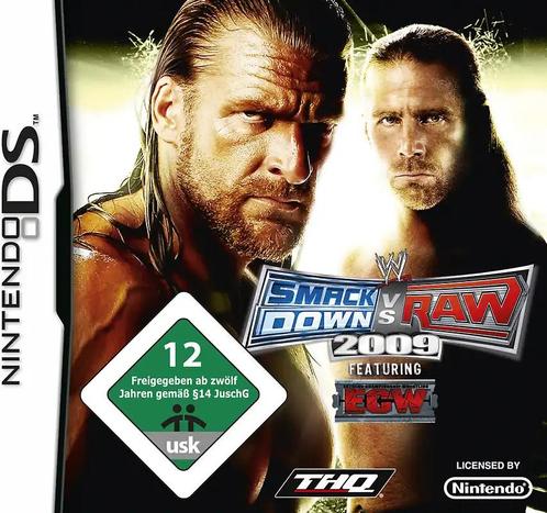 WWE SmackDown vs. Raw 2009-Duits (NDS) Gebruikt, Spelcomputers en Games, Games | Nintendo DS, Zo goed als nieuw, Ophalen of Verzenden