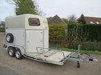 Bockmann 2 paardstrailer met koetsframe / mentrailer, Ophalen, Gebruikt, 2-paards trailer