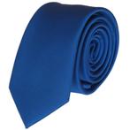Stropdas donkerblauw - Skinny stropdassen, Nieuw, Effen, Blauw, Losse Blouse Kraagjes