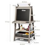 2dekans | Coast 3-in-1 Kindertafel - Speeltafel/Tekentafel -, Ophalen of Verzenden, Zo goed als nieuw