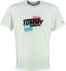 Tommy hilfiger wit oversized shirt - valt ruim Maat: L