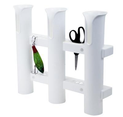 Fish-On! Tube Triple Rod Holder White, Watersport en Boten, Hengelsport | Algemeen, Overige typen, Nieuw