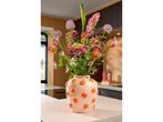 Mica Decorations Smiley Vaas - H33 x Ø30 cm - Keramiek -, Huis en Inrichting, Verzenden, Nieuw