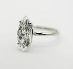Zonder Minimumprijs - Ring Platina - 3.01ct. tw. Diamant, Nieuw
