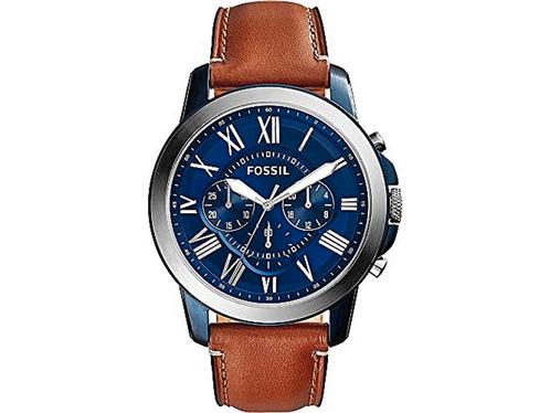 Fossil Grant FS5151 Heren Horloge, Huis en Inrichting, Woonaccessoires | Overige, Zo goed als nieuw, Verzenden