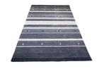 Gestreepte grijze Gabbeh - Vloerkleed - 180 cm - 120 cm -, Nieuw
