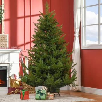 Kunstkerstboom - - Dichtbegroeide Takken - Groene Autspitzen beschikbaar voor biedingen