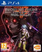 Sword Art Online fatal bullet (PS4 tweedehands game), Spelcomputers en Games, Ophalen of Verzenden, Zo goed als nieuw