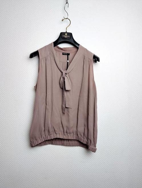 Elegant Sleeveless Silk Blouse, Kleding | Dames, Tops, Nieuw, Verzenden