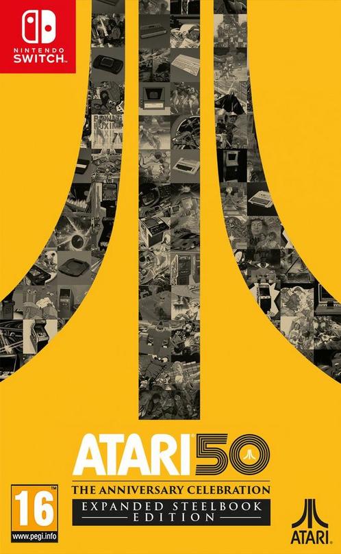 Atari 50 The Anniversary Celebration-Expanded Steelbook, Spelcomputers en Games, Games | Nintendo Switch, Nieuw, Ophalen of Verzenden
