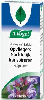 A. VOGEL FAMOSAN SALVIA OPVLIEGERS NACHTELIJK TRANSPIREREN.., Verzenden, Nieuw