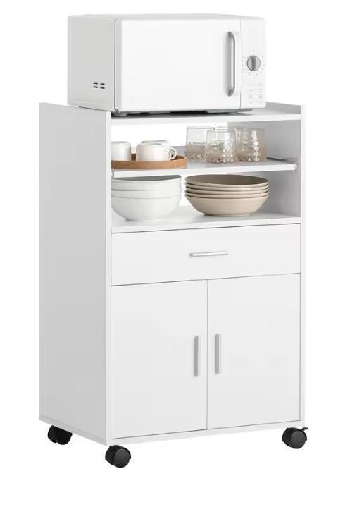 Keukentrolley met Lade, Deuren en Schuifplank – 92 cm, Huis en Inrichting, Keuken | Keukenelementen, Nieuw, Verzenden