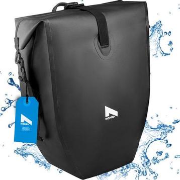 2dekans | NOHRD 2-in-1 Fietstas Enkel Zwart - Fietstas beschikbaar voor biedingen