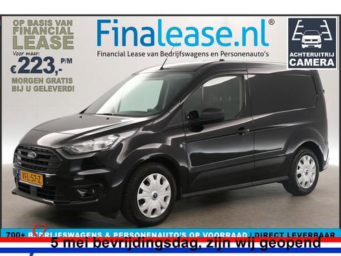 Ford Transit Connect 1.5 EcoBlue L1H1 Airco Cam PDC €223pm, Auto's, Bestelauto's, Lease, Handgeschakeld, Diesel, Ford, Zwart, Verzenden