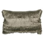 half kussen franjes goud 30x50cm, Verzenden, Nieuw