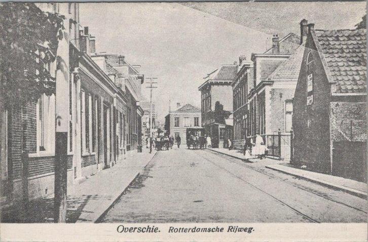 OVERSCHIE - Rotterdamsche Rijweg, Verzamelen, Ansichtkaarten | Nederland, Verzenden
