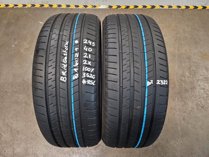 245/40/21 100Y BRIDGESTONE ALENZA001*RSC D22 6,4MM PROFIEL, Auto-onderdelen, Banden en Velgen, 21 inch, Erkend duurzaam, Zomerbanden