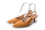Fred de La Bretoniere Slingbacks in maat 37 Bruin | 10%, Kleding | Dames, Schoenen, Bruin, Verzenden, Fred de La Bretoniere, Zo goed als nieuw