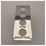 Bieden: Marine Stainless Steel Control Panel, Watersport en Boten, Ophalen of Verzenden, Nieuw, Kabel of Apparatuur