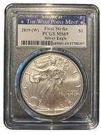 American Eagle 1 oz 2019 W West Point PCGS-MS69, Postzegels en Munten, Munten | Amerika, Verzenden, Midden-Amerika, Losse munt