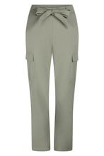 -50% Zoso  Zoso Broek simone travel worker trousers green  m, Kleding | Dames, Verzenden, Nieuw, Groen